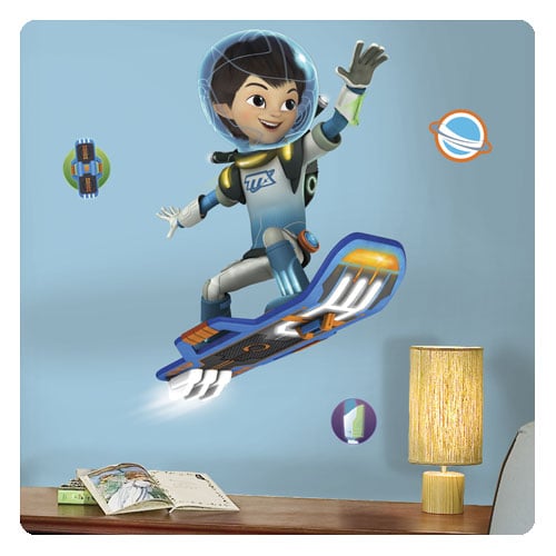 Miles From Tomorrowland Miles Flying Peel and Stick Giant Wall Decals